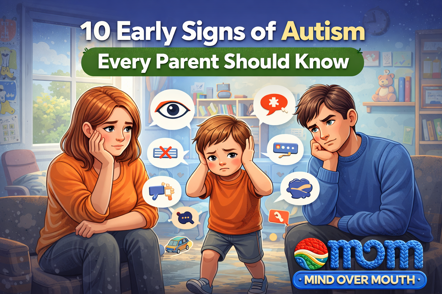 10 Early Signs of Autism Every Parent Should Know | Mind Over Mouth