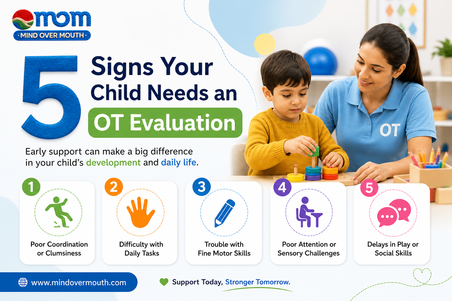 5 Signs Your Child Needs an OT Evaluation