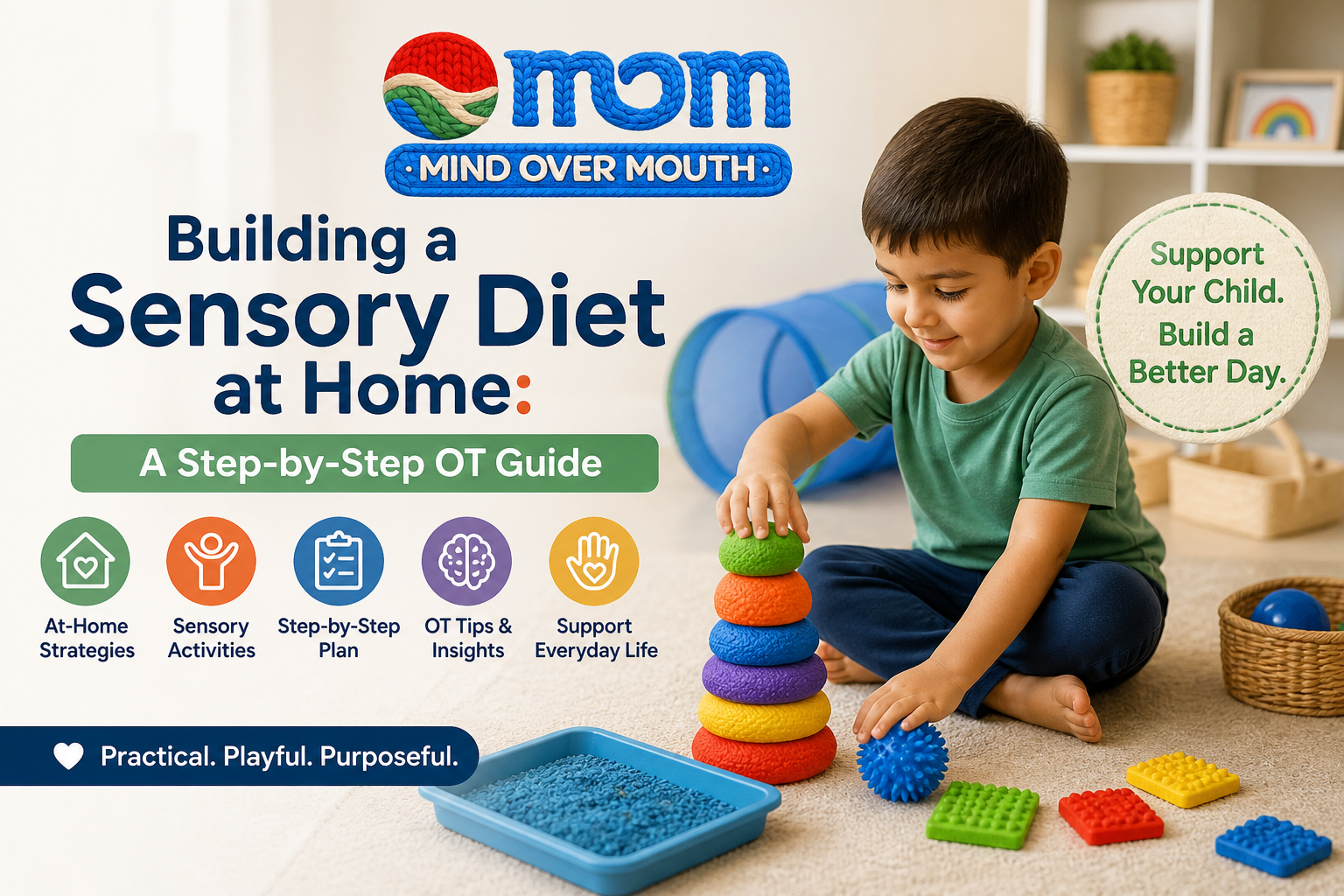 Building a Sensory Diet at Home: A Step-by-Step OT Guide